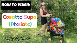 How to wash a Cosatto Supa Stroller [upl. by Alisen]