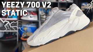 Yeezy 700 V2 “Static” 2022 No se puede poner mejor  On Foot  materiales [upl. by Stclair789]