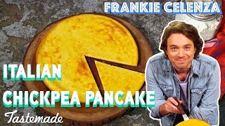 Italian Chickpea Pancake Farinata I Frankie Celenza [upl. by Airamalegna324]