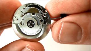 ETA 28242 MECHANICAL WATCH MOVEMENT AUTOMATIC WINDING [upl. by Frasco416]