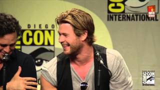 Avengers 2 Age of Ultron  FULL ComicCon panel 2014 [upl. by Tipton]