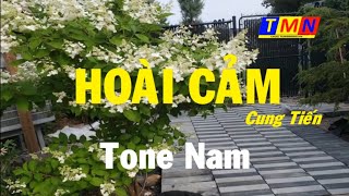 KARAOKE Hoài cảm  Boston Cung Tiến – Tone Nam Cm – coverbytmn [upl. by Malinda819]