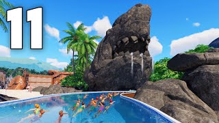 Planet Coaster 2  Part 11  Building a Lazy River [upl. by Eirrek]