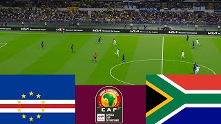 Cape Verde vs South Africa 2024 CAF Africa Cup Penalty shootout  Video game simulation PES 2021 [upl. by Tenney610]