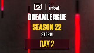 DreamLeague S22  Stream C  Day 2 [upl. by Jadwiga]