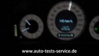 Mercedes E500 0100 0200 vmax flatout  387PS  E550 382hp Test [upl. by Svetlana]