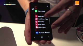 Nokia Lumia 820 handson [upl. by Yezdnil28]