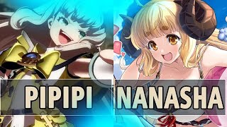 GBVSR🔥Pipipi Cagliostro Vs Nanasha Anila🔥 High Level Gameplay [upl. by Lednar809]