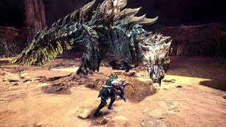 Sword and Shield Vs Acidic Glavenus Monster Hunter World Iceborne [upl. by Naeloj]