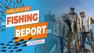 The Lake St Clair Fishing Report 4102024 [upl. by Suollecram]