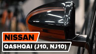 Hoe een spiegelkap vervangen op een NISSAN QASHQAI J10 NJ10 AUTODOCTUTORIAL [upl. by Eicirtap731]