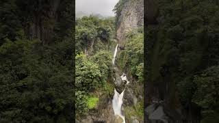 The beauty of Baños 🇪🇨 ecuador bañosdeaguasanta [upl. by Pete]