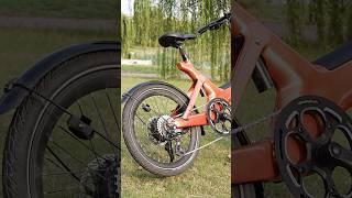 folding electric bicycles is coming bicyclecyclefoldingcyclemtbshorts [upl. by Llerrac]