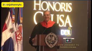 🇩🇴PRESIDENTE ABINADER RECIBE DOCTORADO “HONORIS CAUSA” DE LA UASD [upl. by Aliakim271]