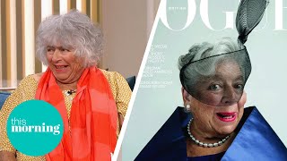 Miriam Margolyes Reveals Her New Book amp Gracing The Cover Of British Vogue  This Morning [upl. by Frankhouse]