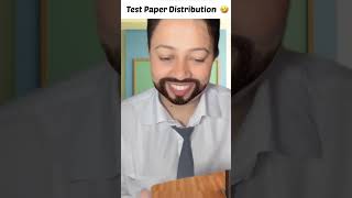 Exam Paper Distribution ‘Part 7’  School Days 😂😂 comedy funny youtubeshorts viral school [upl. by Malo]