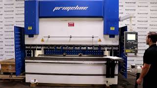 Primeline E 30160 160 Ton x 10 6Axis CNC Press Brake w Press Brake Dies [upl. by Otsenre]