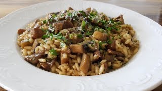 How to Make Mushroom Risotto  Best Mushroom Risotto Recipe [upl. by Manolo631]