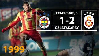 Nostalji Maçlar  19992000 Sezonu Fenerbahçe 1  2 Galatasaray [upl. by Raouf]