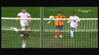 Lecce  Roma 12  Sintesi Highlights Sky Sport  04032011  28 giornata serie A  HQ [upl. by Allayne291]