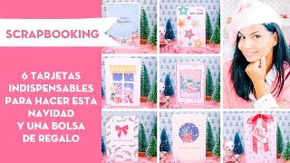 Haz tus propias Tarjetas de Navidad TUTORIAL ⎜PEGAPAPELOTIJERAS [upl. by Bannon293]