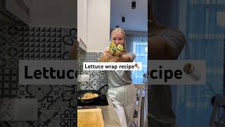 Lettuce wrap recipes 🌯 wrap rolls recipeshorts healthyfood easyrecipe [upl. by Ojyllek737]