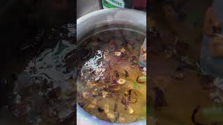 Gacher dhonia pata diye dal ranna food hommade cooking cookingfood foodie [upl. by Azil]