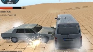 Crunched Metal  Drifting Wars  Car Shooting Games [upl. by Narib665]