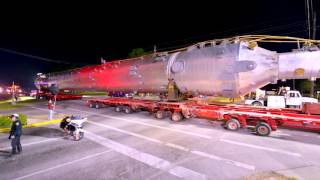 Transport of Deethanizer  Propane Dehydrogenation PDH Unit Project [upl. by Putnem641]