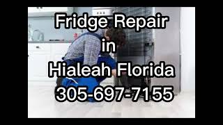 Fridge Repair Hialeah FL 3056977155 [upl. by Fia]