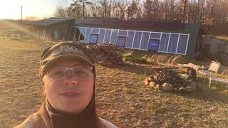 EarthShip Exterior Tour Offgrid Georgia [upl. by Kalie]