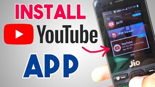 How to Install YouTube App in Jio Phone  Use Youtube App on JioPhone  in Hindi [upl. by Latsyk]