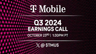 TMobile Q3 2024 Earnings Call Livestream [upl. by Susejedesoj]