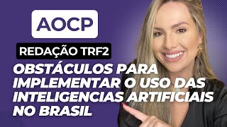 TEMA TRF2 AOCP  inteligência artificial [upl. by Ddahc]