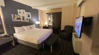 Shelburne Hotel amp Suites by Affinia One Bedroom Suite  Room Walkthrough [upl. by Lemrac371]