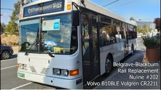 Nuline 202 Volvo B10BLE Volgren CR221L [upl. by Loresz]