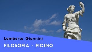 Filosofia Neoplatonismo rinascimentale  Il pensiero di Ficino [upl. by Earased]