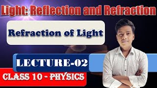 Refraction Of Light 02  Class  10 by Vashishth [upl. by Ellenar199]