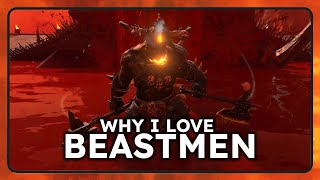 Why I love the Beastmen  Total war Warhammer 3 [upl. by Ramyar]