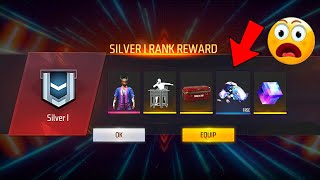 SILVER RANKED 😱 AMAZING REWARDS 🎁 ALL FOR FREE 🔥 FREE FIRE [upl. by Notnek]