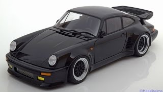 Modelissimo Auto Art Porsche 911 930 Turbo Wangan Midnight Black Bird [upl. by Marcy]