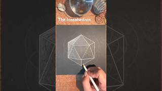 How to draw the Icosahedron using the 853 Golden Circle Fast [upl. by Adnovaj]