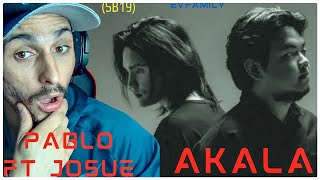 SB19 PABLO FT JOSUE  ‘AKALA’ Official Visualizer EVFAMILYS REACTION [upl. by Noe]