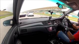 OnBoard Evo 8 MR by Keifli Othman Sepang Trackday [upl. by Steffane]