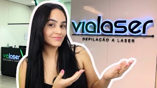 TODA A MINHA EXPERIÊNCIA FAZENDO DEPILAÇÃO A LASER NA VIALASER [upl. by Jaworski874]