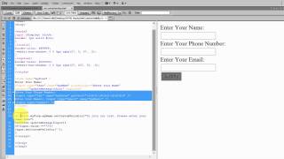 HTML Hacks  Input validation  Required attribute in HTML Vs Javascript setCustomValidity [upl. by Aicillyhp]