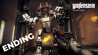 Wolfenstein The New Order  Fight With Deathshead  Final Boss Fight  ENDING [upl. by Plate103]