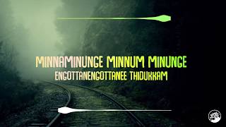 Minnaminunge Minnum Minunge  Kalabhavan Mani  UNPLUGGED  KAROAKE Lyric Video3PIN Music [upl. by Parthinia]