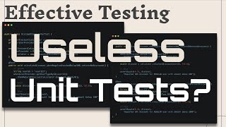 Effective Unit Testing Mastering What to Test and What Not To [upl. by Cathey]