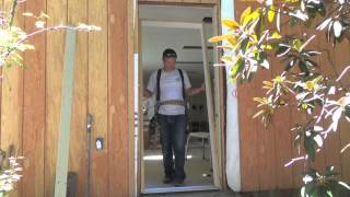 How to Install a Prehung Door steel door exterior doorDIYHowto [upl. by Bohrer76]